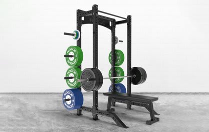 Monster Lite Half Rack | Rogue Fitness